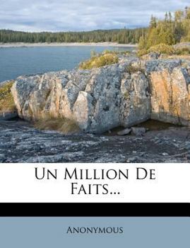 Paperback Un Million de Faits... [French] Book