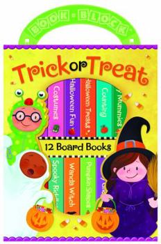 Hardcover Trick or Treat: 12 Board Books Book