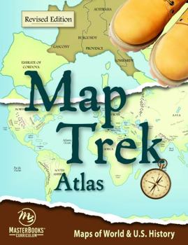 Paperback Map Trek: Atlas Book