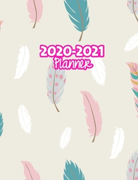 2020-2021 Planner: Two Year Calendar Organizer and Goal Journal | January 2020 - December 2021 Daily, Weekly and Monthly Planner Book with Back Sticker Expression Wall for 2 Years | Design Code 659921