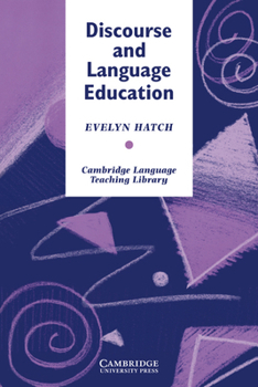 Paperback Discourse and Language Education Book