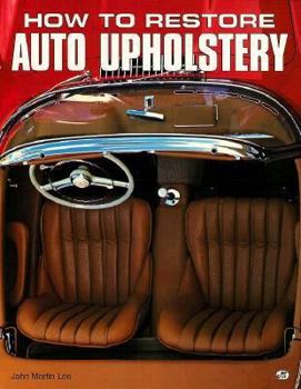 Paperback How to Restore Auto Upholstery Book