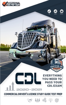Hardcover CDL - Commercial Driver's License Study Guide Test Prep: Everything You Need to Pass Your CDL Exam Litteram Test Book