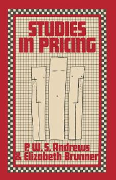 Paperback Studies in Pricing Book