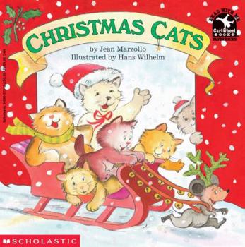 Paperback Christmas Cats Book