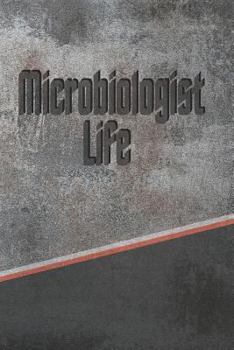 Paperback Microbiologist Life: Personalized Isometric Dot Notebook 120 Pages 6x9 Book