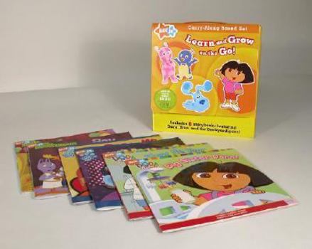 Paperback Learn and Grow on the Go! (Nick Jr. Carry-along Boxed Set) Book