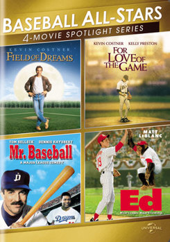 DVD Baseball All-Stars 4-Movie Spotlight Series Book