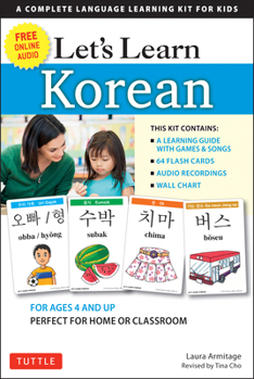 Misc. Let's Learn Korean Kit: 64 Basic Korean Words and Their Uses (Flash Cards, Free Online Audio, Games & Songs, Learning Guide and Wall Chart) Book