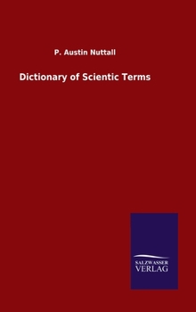 Hardcover Dictionary of Scientic Terms Book