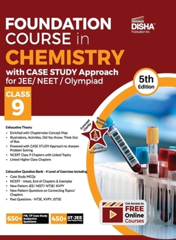 Paperback Foundation Course in Chemistry with Case Study Approach for JEE/ NEET/ Olympiad Class 9 - 5th Edition Book
