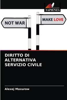 Paperback Diritto Di Alternativa Servizio Civile [Italian] Book