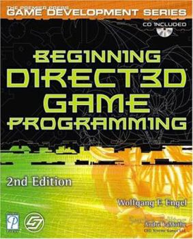 Paperback Beginning Direct 3D Game Programming [With CDROM] Book