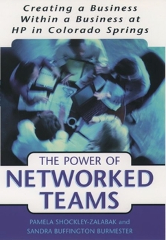 Hardcover The Power of Networked Teams: Creating a Business Within a Business at HP in Colorado Springs Book