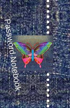 Paperback Password Notebook: Wings 1: She is my Butterfly Book