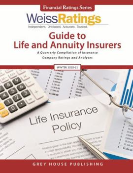 Paperback Weiss Ratings Guide to Life & Annuity Insurers, Winter 20/21: 0 Book