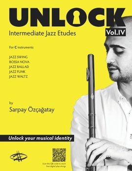 Paperback Unlock: Intermediate Jazz Etudes Book