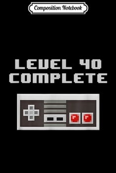 Composition Notebook: Level 8 Birthday Boy 8 Years Old Video Games Gift  Journal/Notebook Blank Lined Ruled 6x9 100 Pages