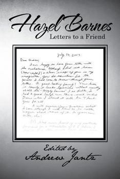 Paperback Hazel Barnes: Letters to a Friend Book