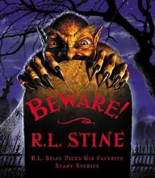 Hardcover Beware!: R.L. Stine Picks His Favorite Scary Stories Book