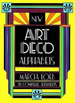 Paperback New Art Deco Alphabets Book