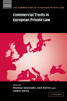 Paperback Commercial Trusts in European Private Law Book