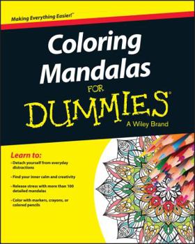 Paperback Coloring Mandalas for Dummies Book