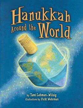 Paperback Hanukkah Around the World Book