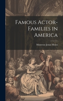 Hardcover Famous Actor-families in America Book
