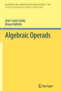 Paperback Algebraic Operads Book