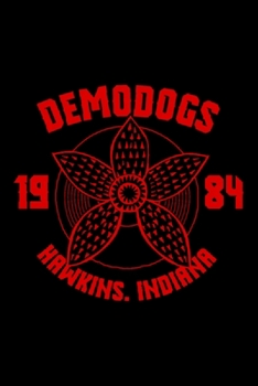 Paperback Adopt a demodog merch: Blank Lined Notebook Journal for Work, School, Office - 6x9 110 page Book