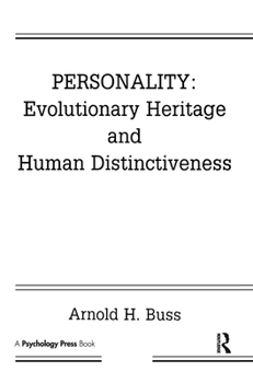 Hardcover Personality: Evolutionary Heritage and Human Distinctiveness Book