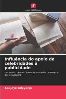 Paperback Influência do apoio de celebridades à publicidade [Portuguese] Book