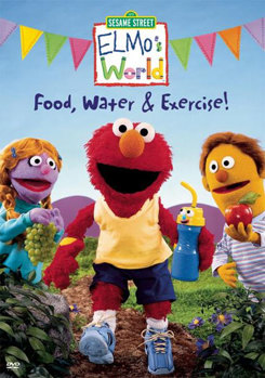 DVD Elmo's World: Food, Water & Exercise Book