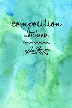 Composition Notebook: College Ruled 6" x 9" Writing Notes Journal,Office,Kids,School and college student.