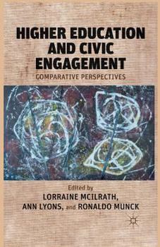 Paperback Higher Education and Civic Engagement: Comparative Perspectives Book