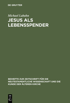 Hardcover Jesus ALS Lebensspender [German] Book