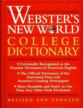 Hardcover Webster's New World College Dictionary/Thumb Indexed Book