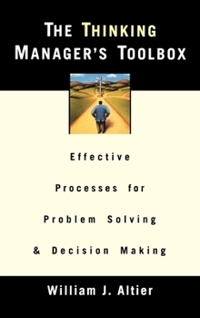 Hardcover The Thinking Manager's Toolbox Book