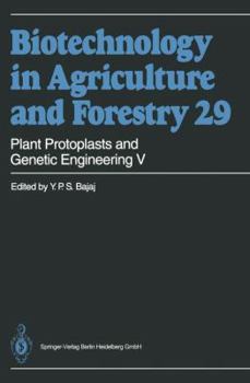 Hardcover Plant Protoplasts and Genetic Engineering V Book