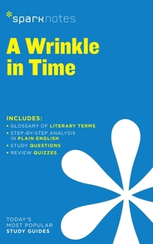 Paperback A Wrinkle in Time Sparknotes Literature Guide Book