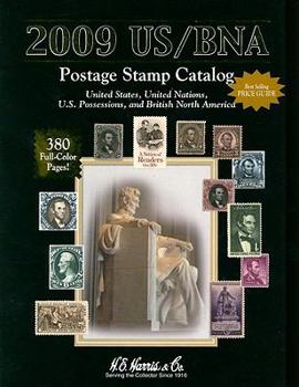 Hardcover Us/Bna Postage Stamp Catalog Book