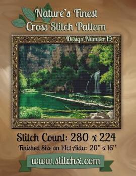 Paperback Nature's Finest Cross Stitch Pattern: Design Number 19 Book