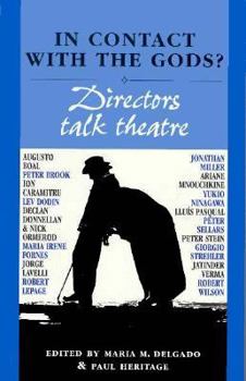 Paperback In Contact with the Gods?: Directors Talk Theatre Book