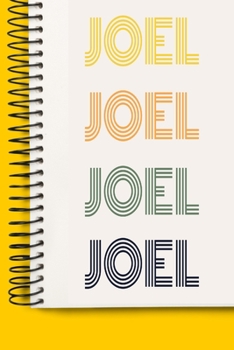 Paperback Name JOEL A beautiful personalized: Lined Notebook / Journal Gift, 120 Pages, 6 x 9 inches, NoteBook Gift For JOEL, Personal Diary, JOEL, Personalized Book