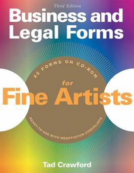 Paperback Business and Legal Forms for Fine Artists [With CDROM] Book