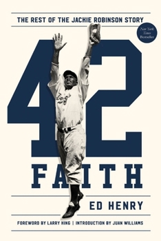 Hardcover 42 Faith: The Rest of the Jackie Robinson Story Book