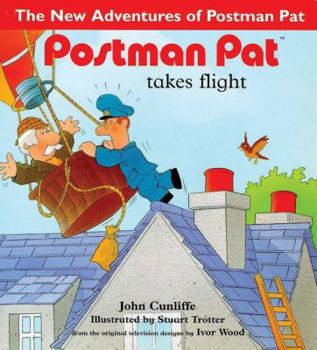 Paperback Postman Pat Takes Flight Book