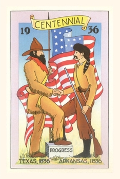 Paperback Vintage Journal Texas Arkansas Centennial, 1936 Book