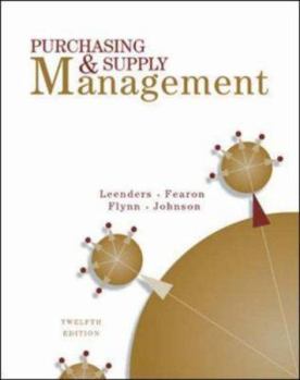 Hardcover Purchasing And Supply Management Book